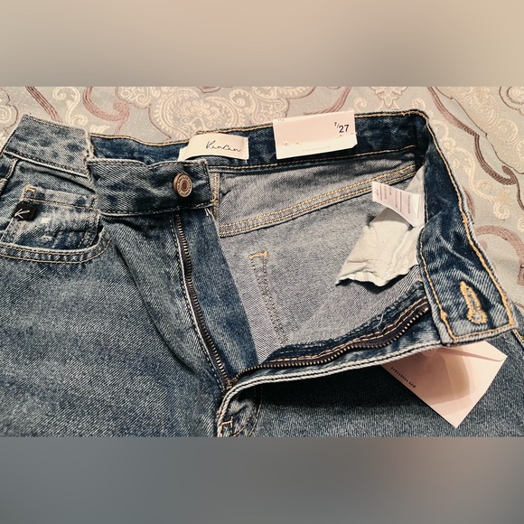 NWT Kancan Destructed Baggy Jeans size 7 or 27 - Picture 5 of 7